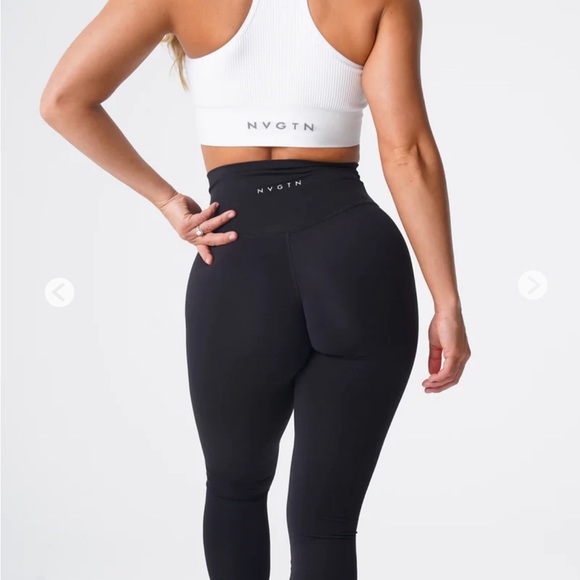 NVGTN black scrunch leggings - Picture 2 of 5